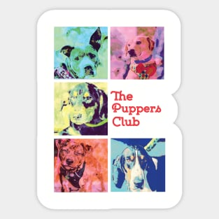 The Puppers Club Sticker